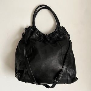 SOHOBAGS Leather Hobo Bag